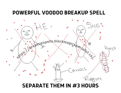 POWERFUL VOODOO BREAKUP SPELL